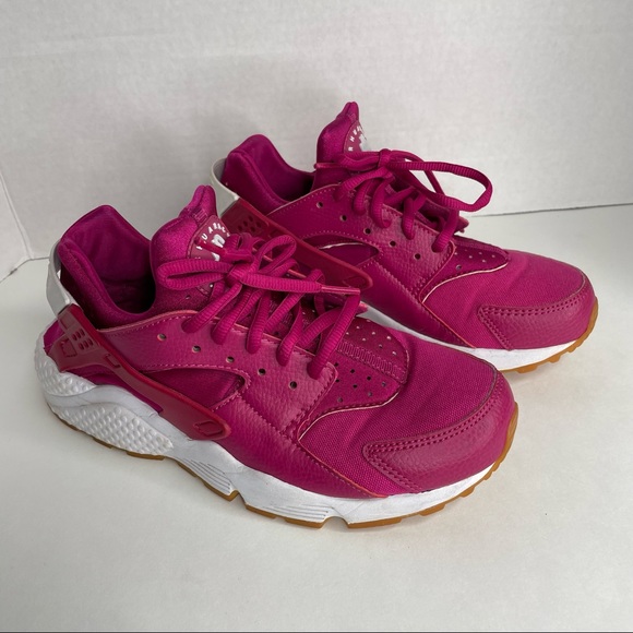 Nike Air Huarache Run Pink Size 7.5 - Picture 2 of 12